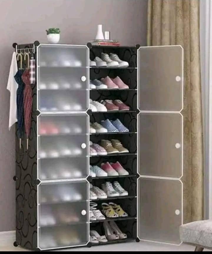 Dayong Diy Portable Shoe Rack Organizer Tower Modular Cube Storage Shoes Cabinet