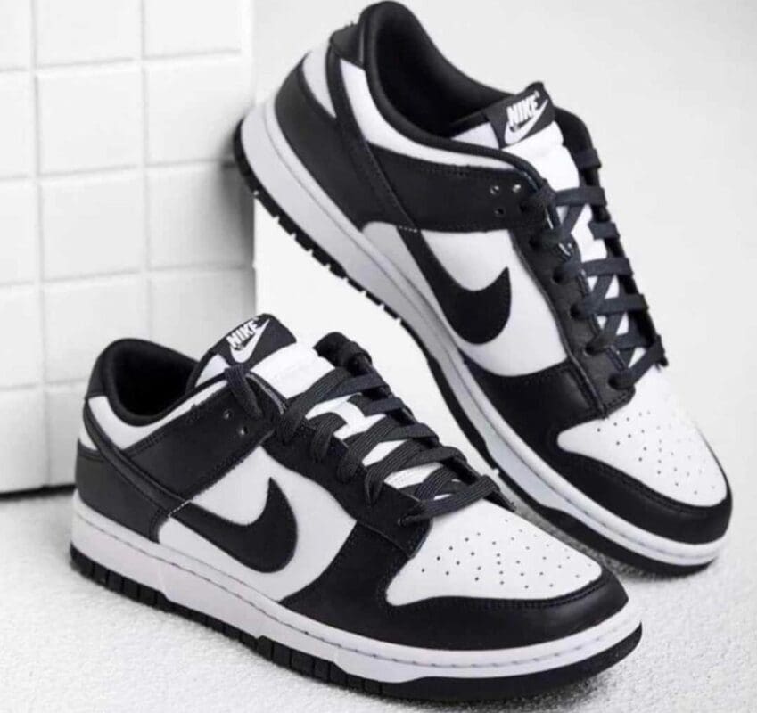 Black and White Nike SB Shoes