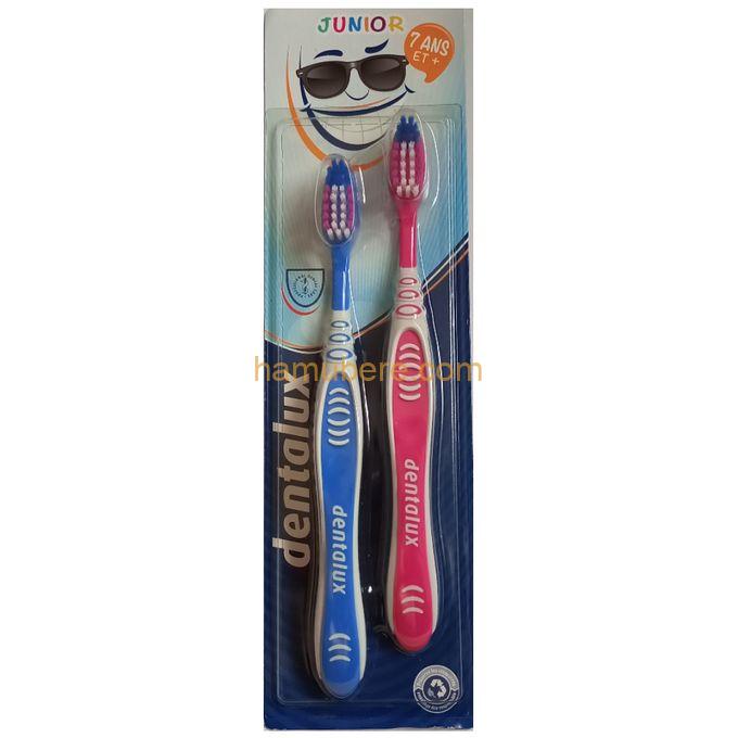Dentalux Set of 2 Junior Toothbrushes