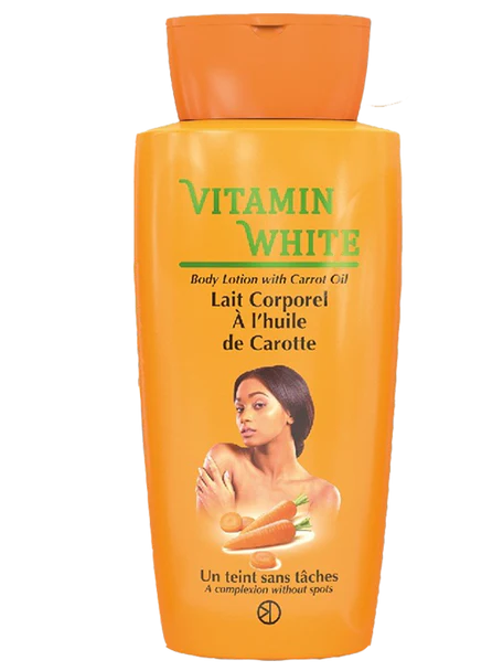 Vitamin White Body Milk With Carrot Oil 450ml