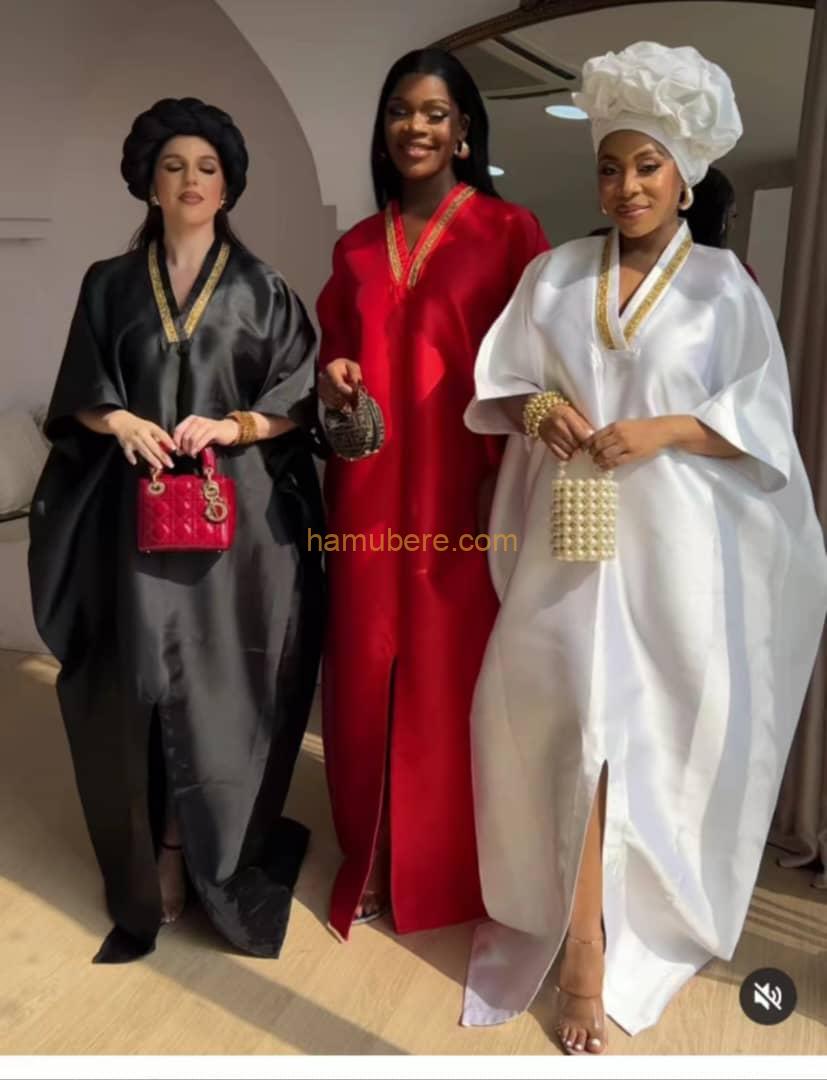 African Bazin Long Dresses