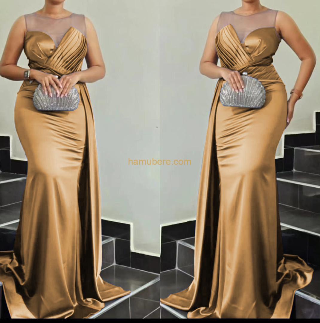 Women’s One Shoulder Backless Long