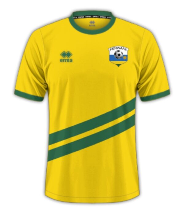 Yellow Rwandan National Team jersey-2019