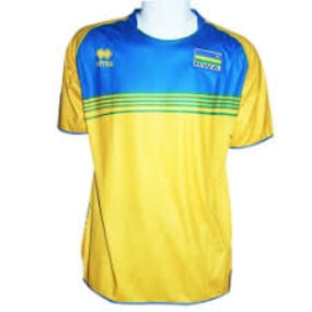 Yellow Rwandan National Team Jersey