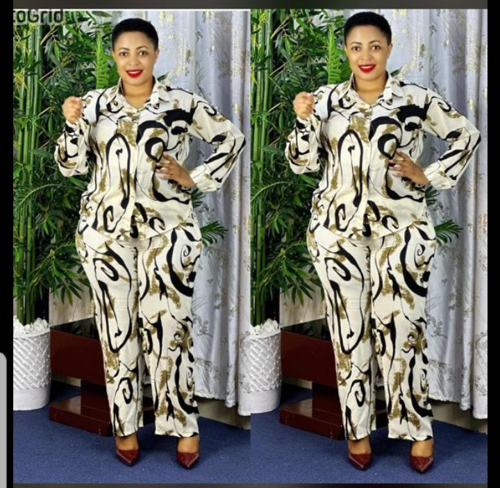 Women Co Ord Set, Printed Shirt & Bottom Set for Women, Straight Printed Pant, Women Two-Piece Outfits