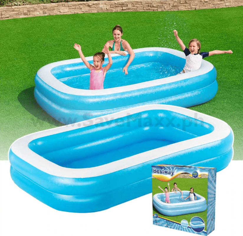 Inflatable Home Pool 2.62m x 1.75m x 51cm 8.6 x 6922 x 2022 54006