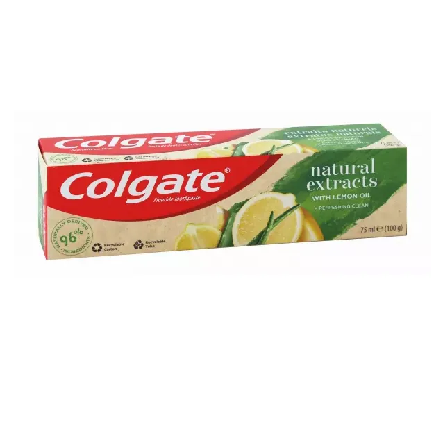 Colgate Natural Extracts With Lemon Oil Toothpaste 75g