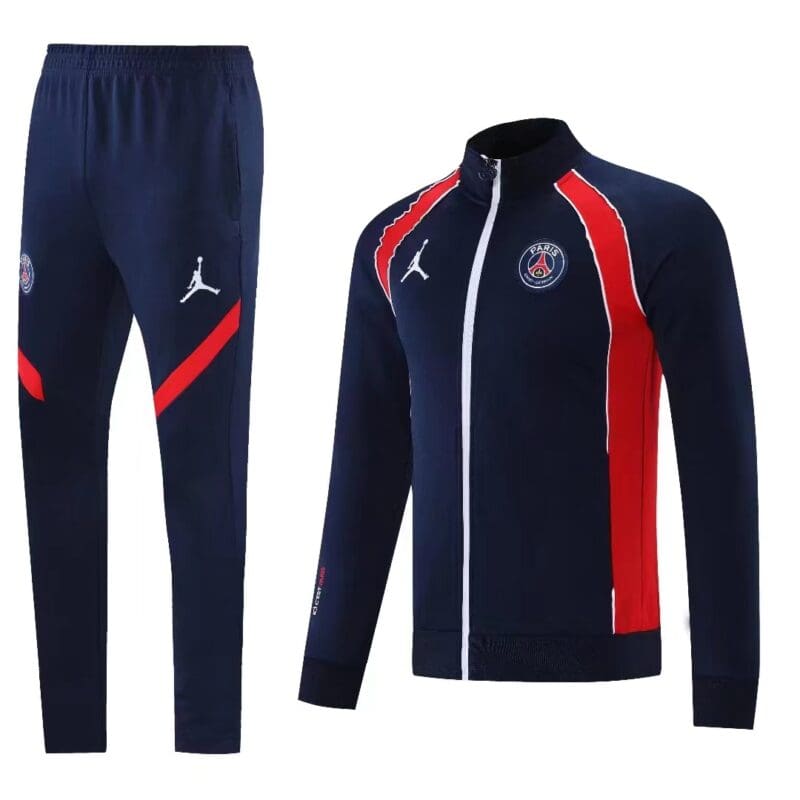 PSG Jordan Blue-Red Jacket Suit
