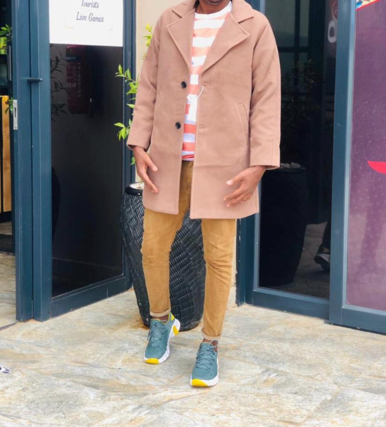 Plain coat