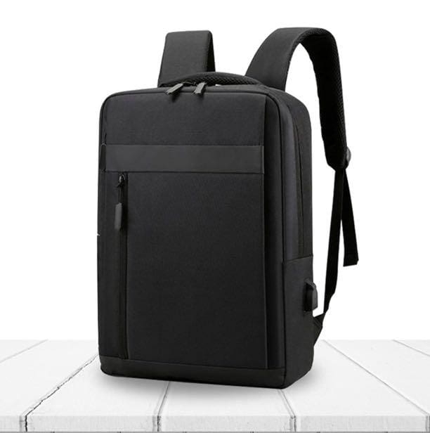 Waterproof Men’s Backpack USB Port Male Backpack Canvas