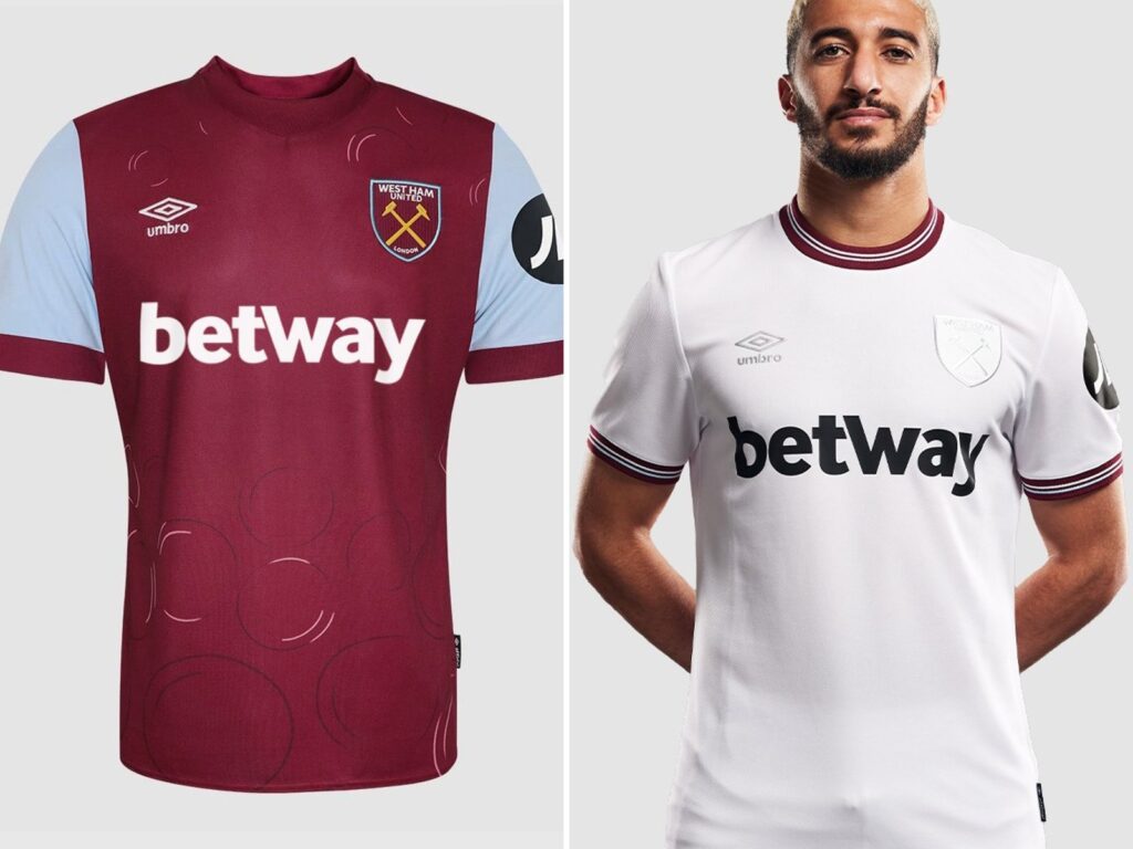 Westham jerseys