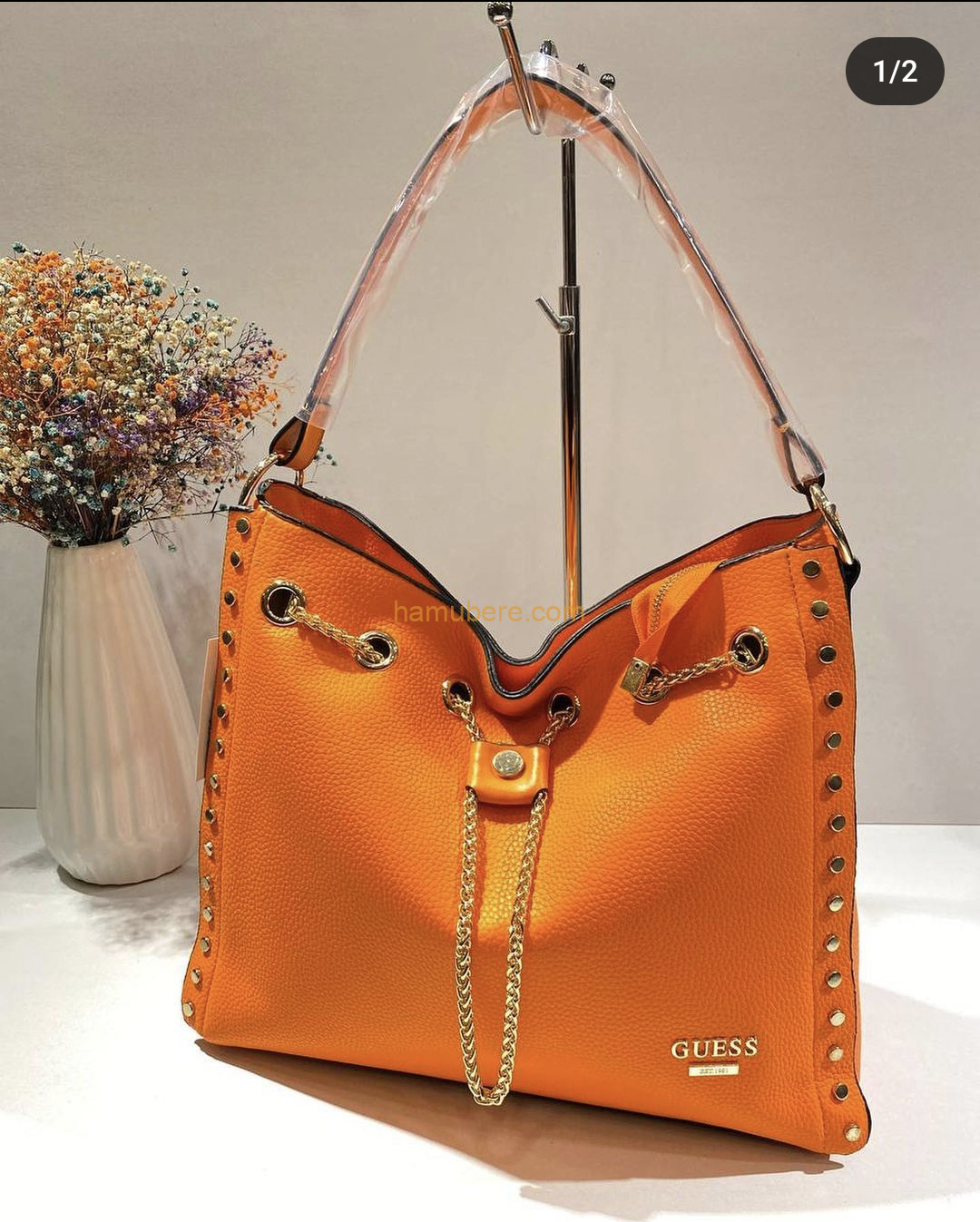 Guess Large Chain Shoulder Bag