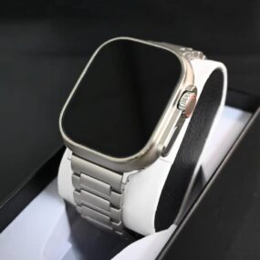 Titanium Metal Strap for Apple Watch Ultra 49mm Series 8 7 45mm 41 42 44mm 40 38mm Luxury Men Bracelet for iWatch 7 8 6 5 4 3 se