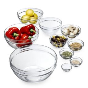 Round Glass Bowl