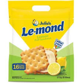 Biscuit Lemon Cream Puff Sandwich 150 g x 24 ctn