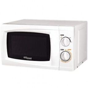 Super General 20 Liters Microwave/ White/ 5 Power Modes