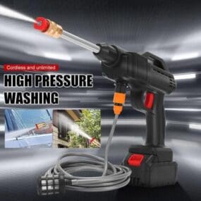 600W High Pressure Spray Water Gun Cordless and unlimited High Pressure Washer Portable Car Cleaner
