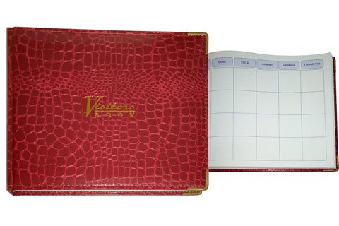 VISITORS BOOK.