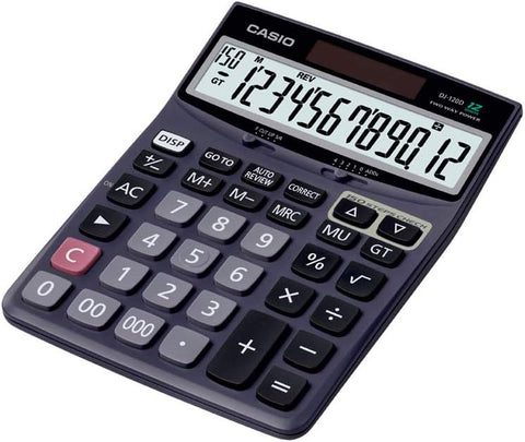 CASIO DJ 120D BUSINESS DESKTOP CALCULATOR WITH CHECK CORRECT