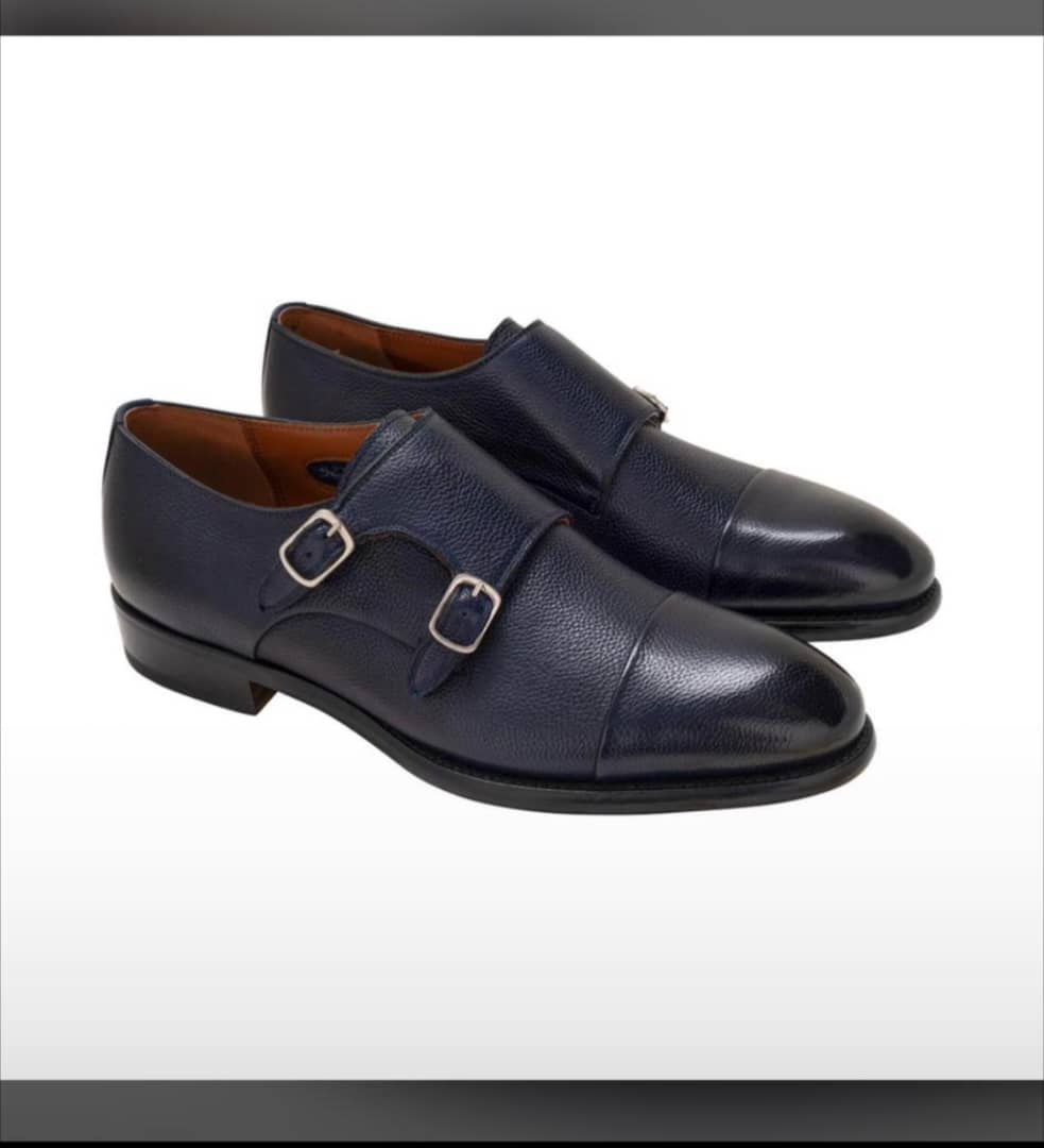 Double Monk Strap Shoes.