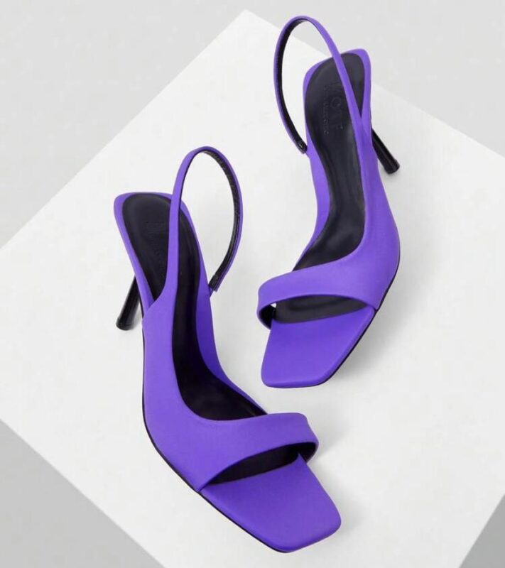 WOMEN’S SOLID COLOR HIGH HEELS SANDALS WITH POINTED TOE AND THIN HEEL VACATION SHOES SUMMER SALE HALLOWEEN CHRISTMAS