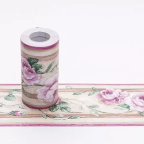 Floral Self Adhesive Wall Decal Paper Border Sticker