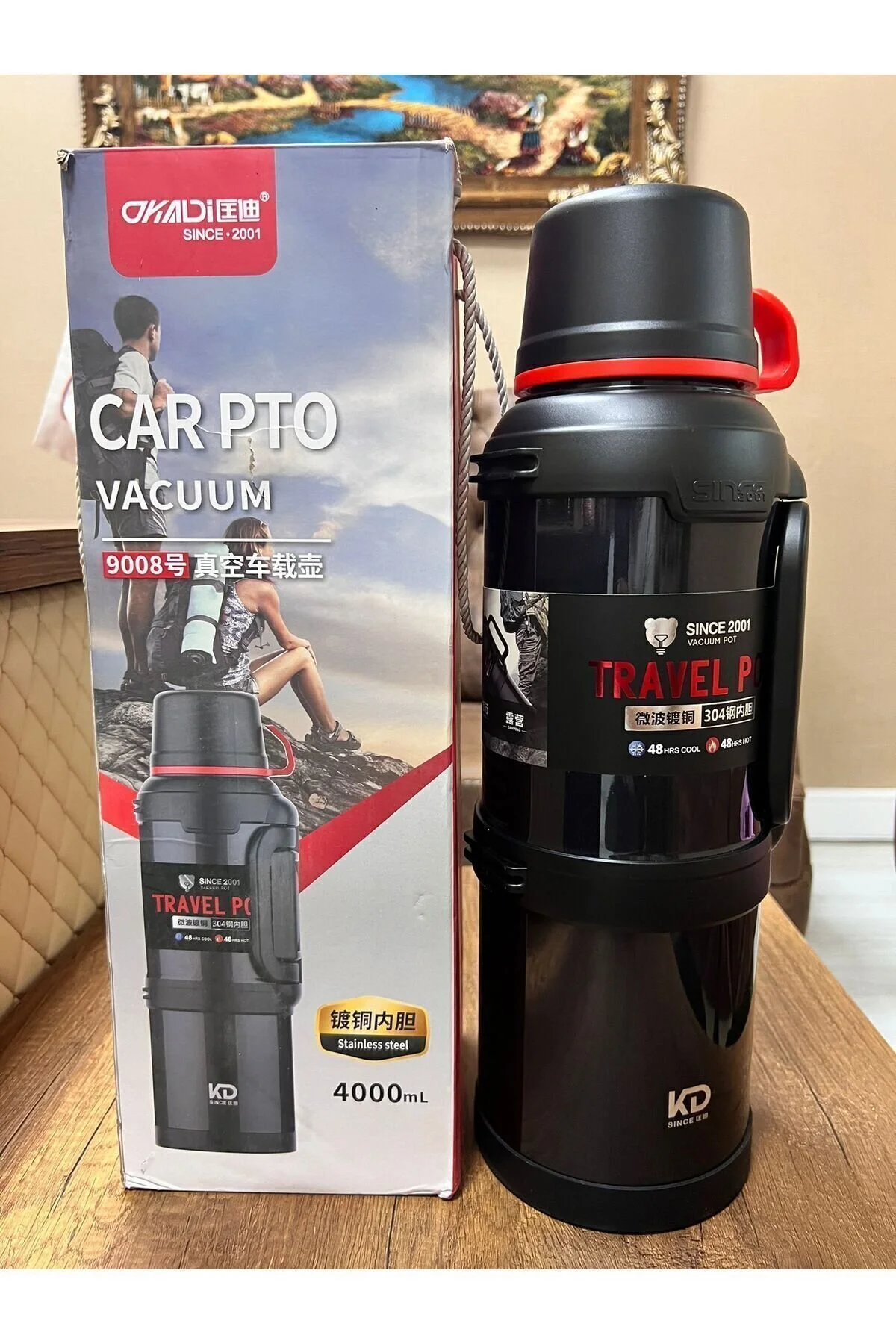 3.6 Liter 48 hour family Thermose