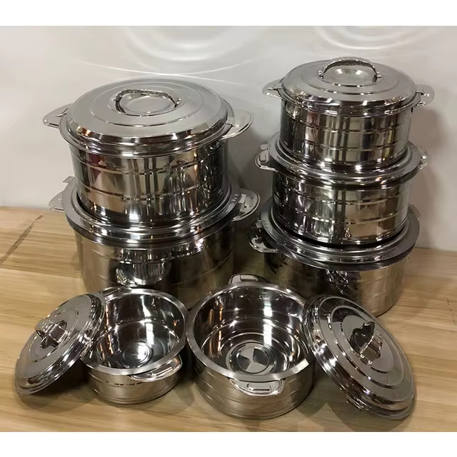 Stainless steel pot Cookware sets soup.......