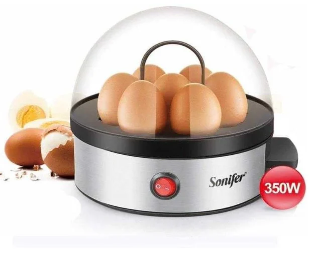 Sonifer – Cuiseur à œufs électrique – Jusqu’à 7 œufs – Micro-ondes