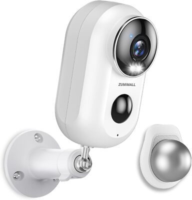 Security Camera Wireless Outdoor,IP65 Waterproof, IP Cam with Two-Way Audio, Night Vision